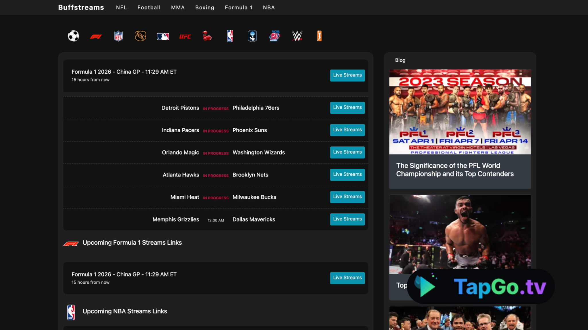 Buffstreams - Reliable North American Sports Streaming